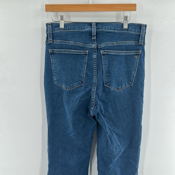 Madewell Skinny Flare‎ Jeans in Sevier Wash: Seamed Edition 29 - Picture 6 of 8